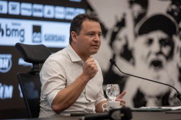 Rubens Menin é sócio majoritário do clube-empresa alvinegro -  (crédito: Foto: Pedro Souza / Atlético)