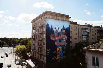 Mural realizado em Minsk -  (crédito: Divulgação)