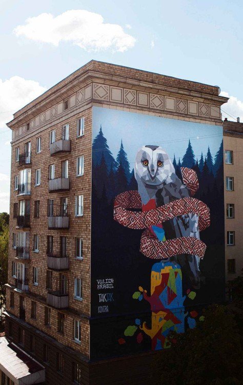 Mural realizado em Minsk -  (crédito: Divulgação)