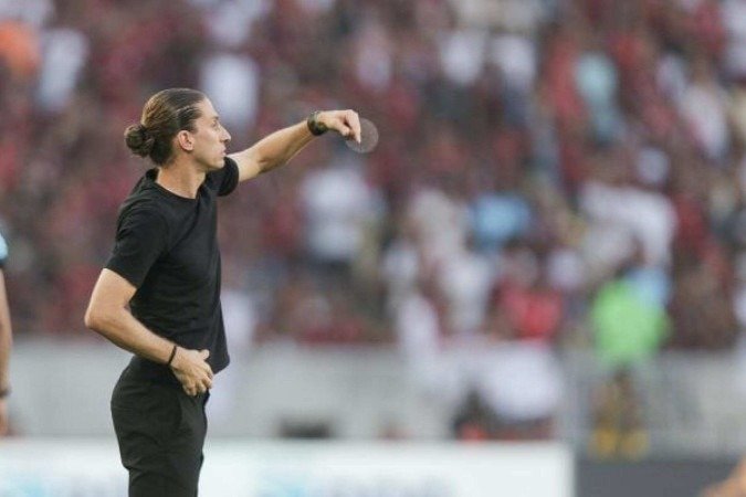 Filipe Luis crê em Flamengo com condições de eliminar o Atlético -  (crédito: Foto: Gilvan de Souza/Flamengo)