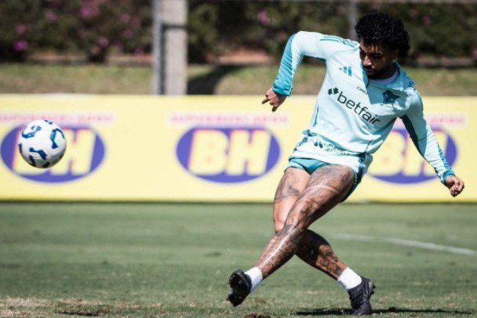 Leonardo Jardim precisa definir entre Gabigol e Matheus Pereira -  (crédito: Foto: Gustavo Aleixo / Cruzeiro)
