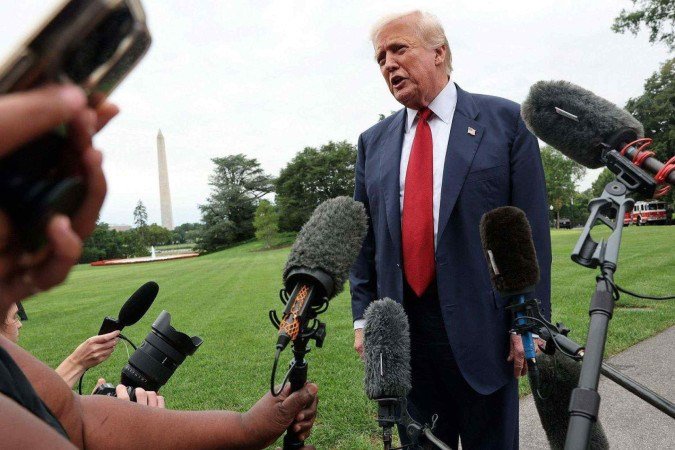 Trump: 'Lula pode falar comigo quando quiser' - (crédito: BBC Geral) Trump: 'Lula pode falar comigo quando quiser' - (crédito: BBC Geral)