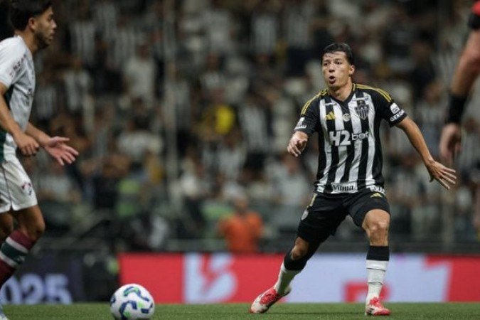 FRANCO - Não caiu nas artimanhas de Yan na etapa final. Antes, ficou colado em Plata. Um carrapato - NOTA: 6,5 - Foto: Pedro Souza/Atlético