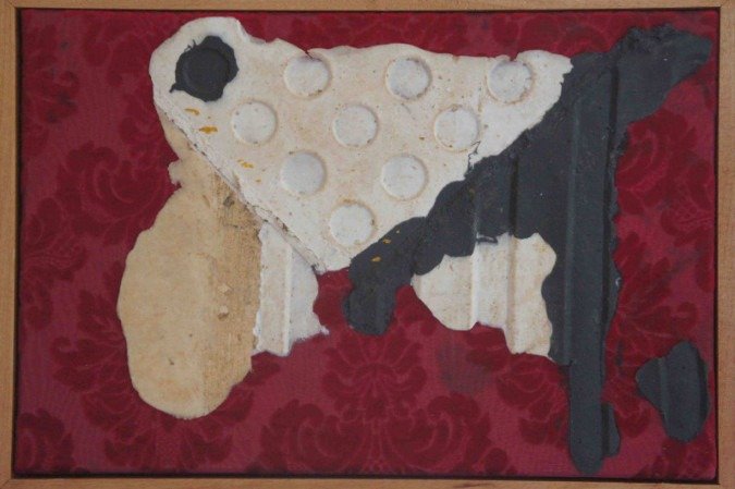 Obra Encontros & mais encontros, da exposição Sob os pés do mundo