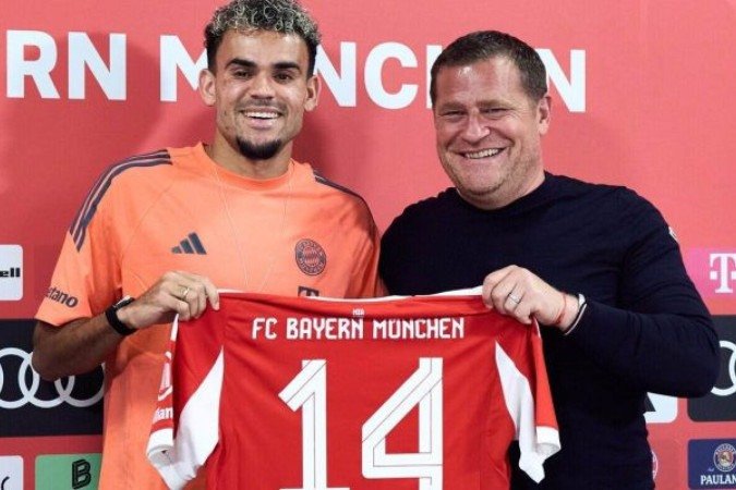 Colombiano acertou contrato até 2029 - (crédito: Foto: divulgação Bayern) Colombiano acertou contrato até 2029 - (crédito: Foto: divulgação Bayern)