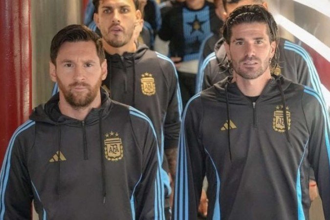 De Paul e Messi juntos - (crédito: Foto: reprodução instagram ) De Paul e Messi juntos - (crédito: Foto: reprodução instagram )