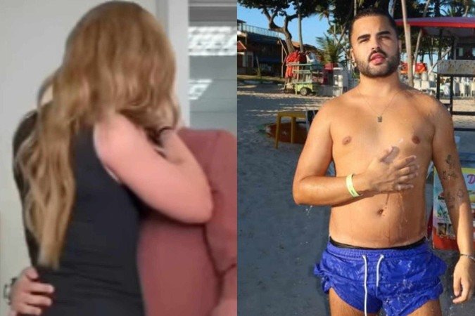 Virginia é vista aos beijos com amigo nos bastidores do SBT - (crédito: Reprodução/Instagram) Virginia é vista aos beijos com amigo nos bastidores do SBT - (crédito: Reprodução/Instagram)