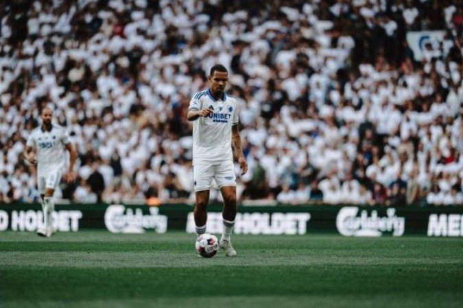 Gabriel Pereira atua pelo Copenhagen - (crédito: Foto: Divulgação / Copenhagen) Gabriel Pereira atua pelo Copenhagen - (crédito: Foto: Divulgação / Copenhagen)