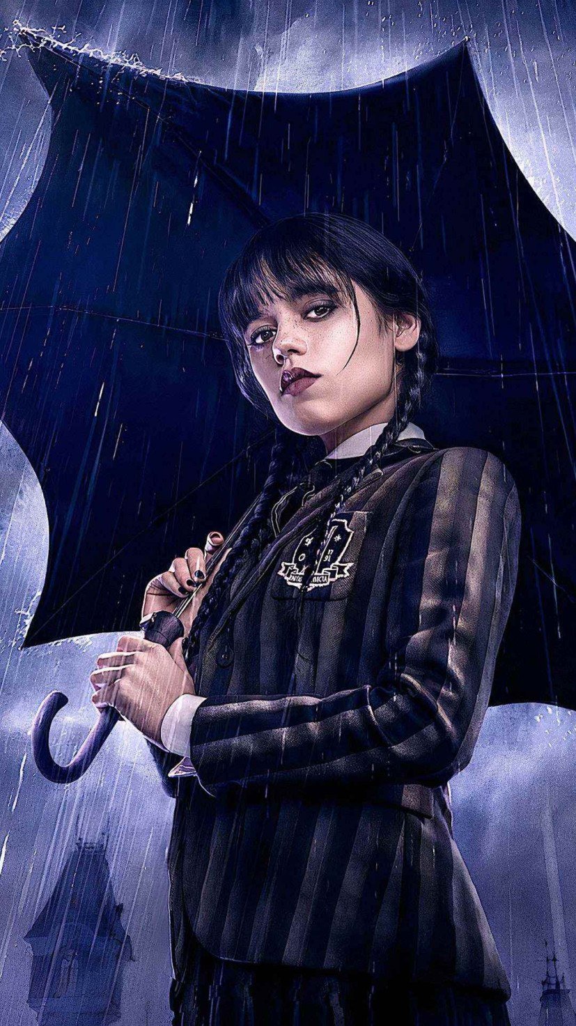 Estrelada por Jenna Ortega, a primeira parte da segunda temporada de Wandinha está disponível na Netflix -  (crédito: Divulgação/Netflix)