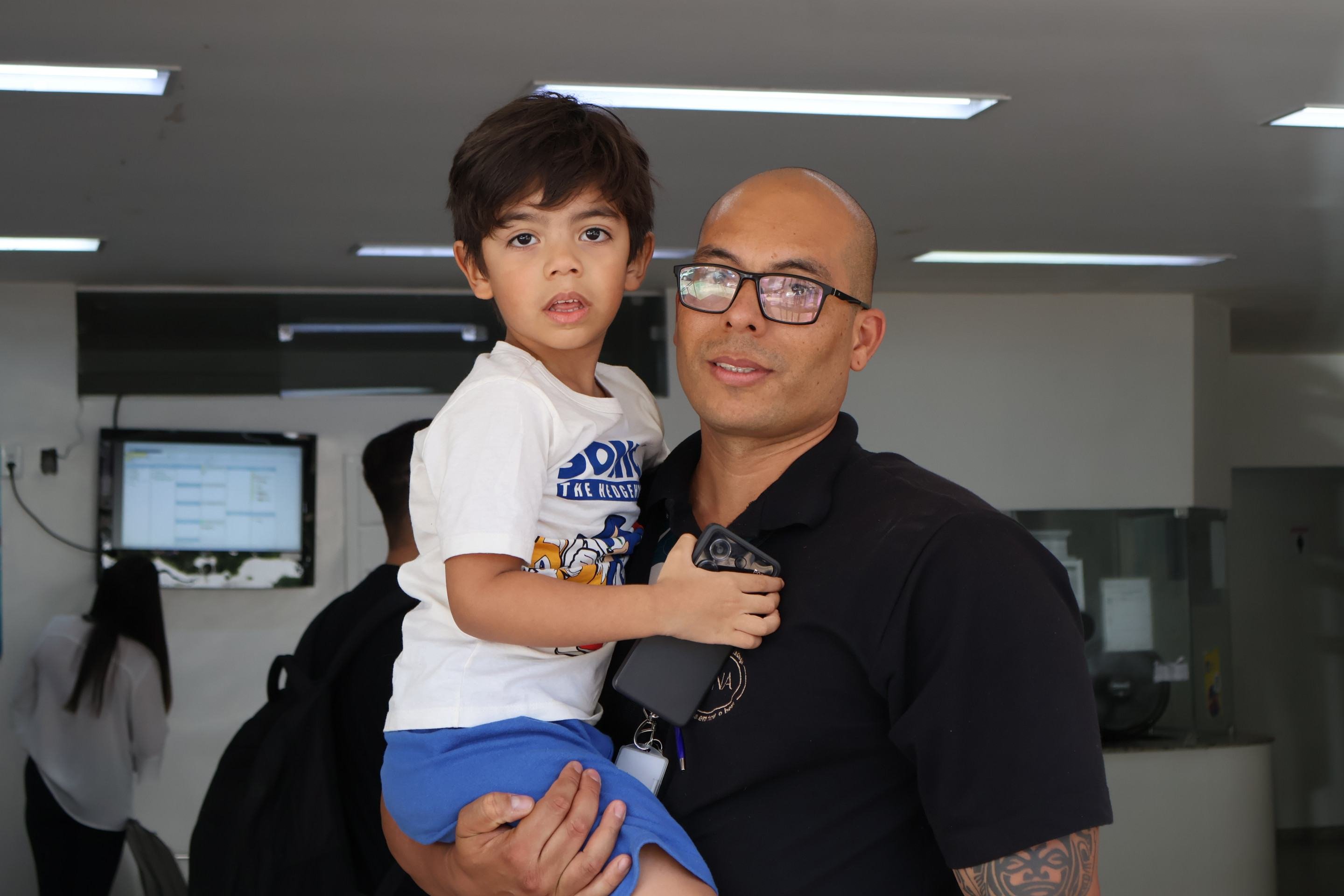  01/08/2025 Bruna Gaston CB/DA Press. Doenças na seca, Espedito de Souza e filho Emanuel        