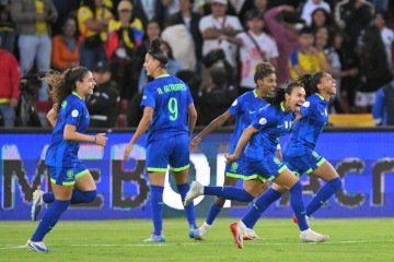 Copa América: Seleção Brasileira vence a Colômbia e é campeã        -  (crédito:  AFP)