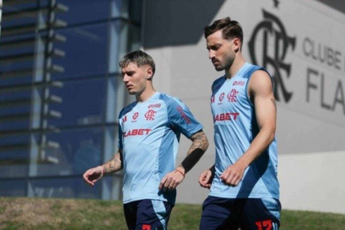 Flamengo fechou os treinos para o jogo deste domingo diante do Ceará - (crédito: Fotos: Gilvan de Souza/Flamengo) Flamengo fechou os treinos para o jogo deste domingo diante do Ceará - (crédito: Fotos: Gilvan de Souza/Flamengo)