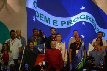 Lula no 17º Encontro Nacional do PT -  (crédito: Ed Alves/CB/DA.Press)