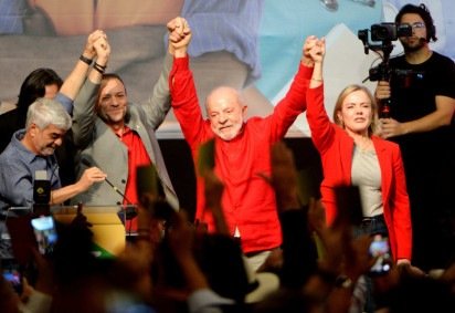 Evento do partido aconteceu em Brasília e teve clima de apoio para Lula ser candidato em 2026 -  (crédito: Ed Alves/CB/DA.Press)