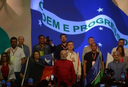 Lula no 17º Encontro Nacional do PT -  (crédito: Ed Alves/CB/DA.Press)