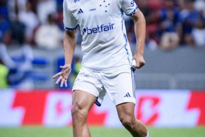 EDUARDO - Entrou praticamente nos acréscimos. Dessa forma, fica SEM NOTA. Foto: Gustavo Aleixo/Cruzeiro