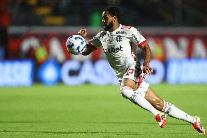 JUNINHO – Entrou na vaga de Bruno Henrique aos 30 da etapa final. Nenhum momento para destacar. NOTA 5,0. Foto: Gilvan de Souza/Flamengo