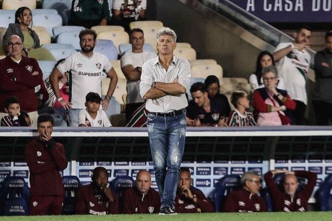 Treinador triunfou sobre seu ex-clube - (crédito: Foto: Lucas Merçon / Fluminense F. C.) Treinador triunfou sobre seu ex-clube - (crédito: Foto: Lucas Merçon / Fluminense F. C.)