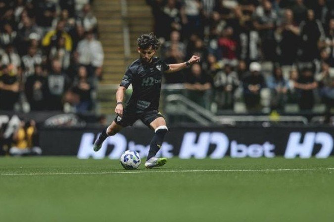 BIEL - Foi o atacante mais lúcido enquanto esteve em campo. Deu uma assistência primorosa para o gol de Igor Gomes e quase marcou o seu em um chute colocado. Saiu para a entrada de Hulk. NOTA: 7,0. Foto: Pedro Souza/Atlético