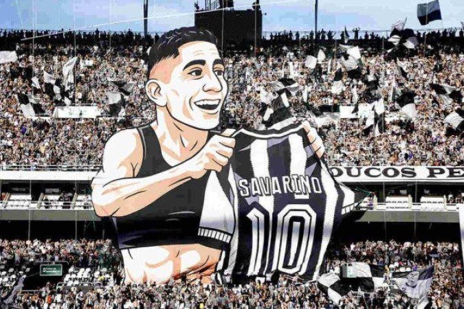 Savarino agradece homenagem, mas lamenta derrota do Botafogo -  (crédito: Foto: Vitor Silva/Botafogo)