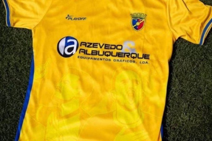 Diogo Jota e André Silva deram os primeiros passos da carreira no Gondomar, de Portugal -  (crédito: Foto: Divulgação/Gondomar)