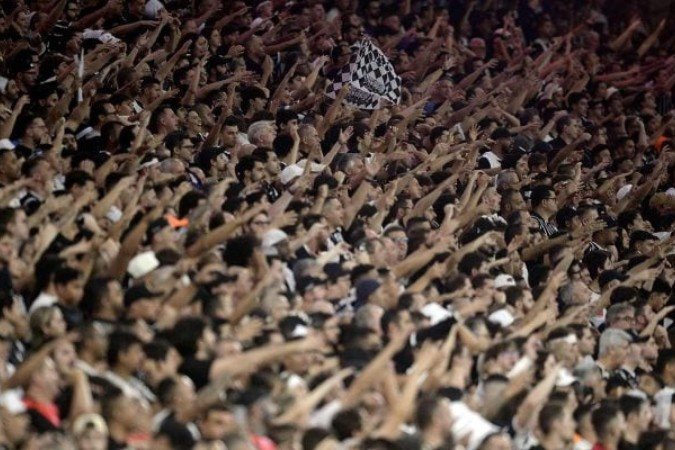 Torcida do Corinthians dá recado antes de clássico contra o Palmeiras -  (crédito: Foto: Rodrigo Coca / Ag. Corinthians)