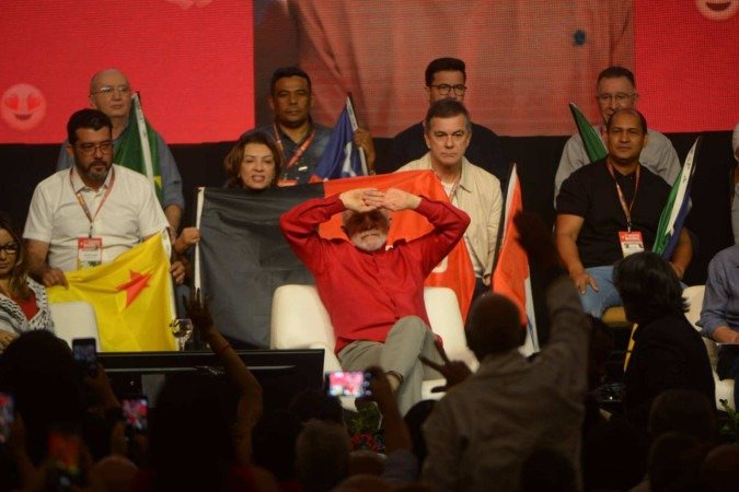17º Encontro Nacional do PT -  (crédito: Ed Alves / CB.DAPress)