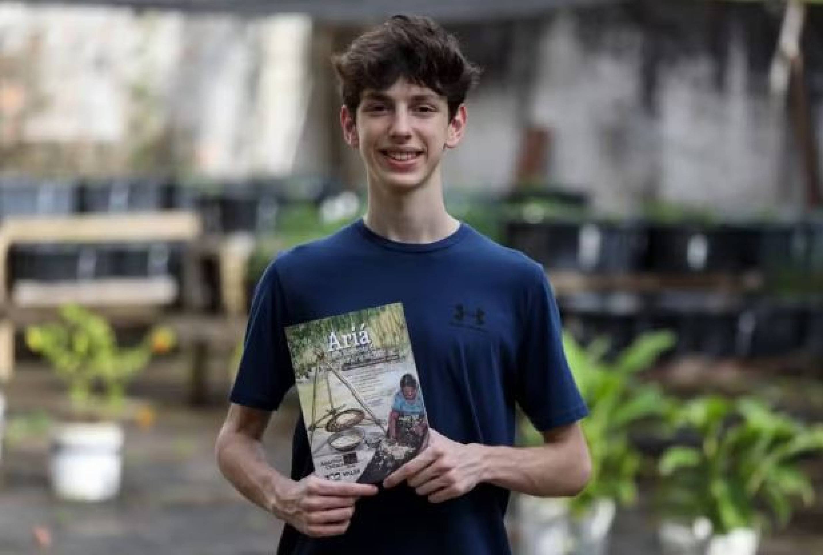 Um jovem na luta contra a insegurança alimentar