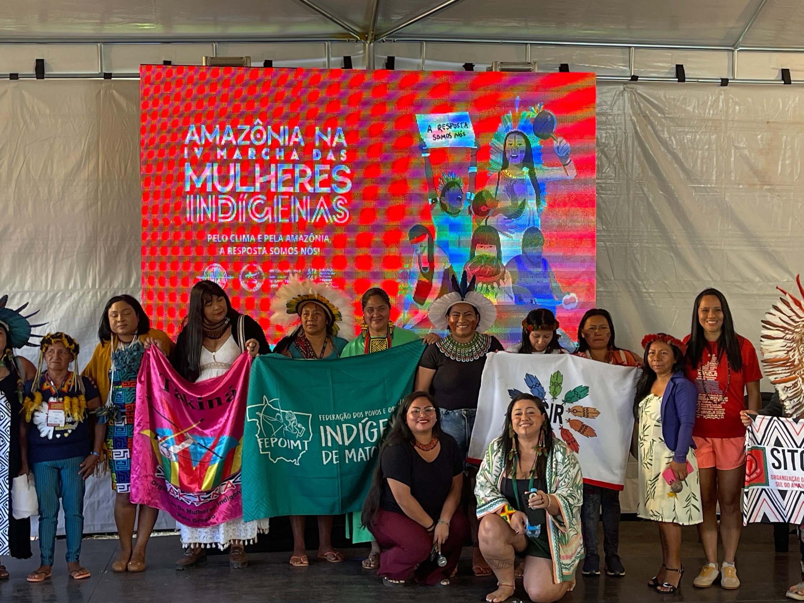 Brasília se torna palco da Marcha das Mulheres Indígenas