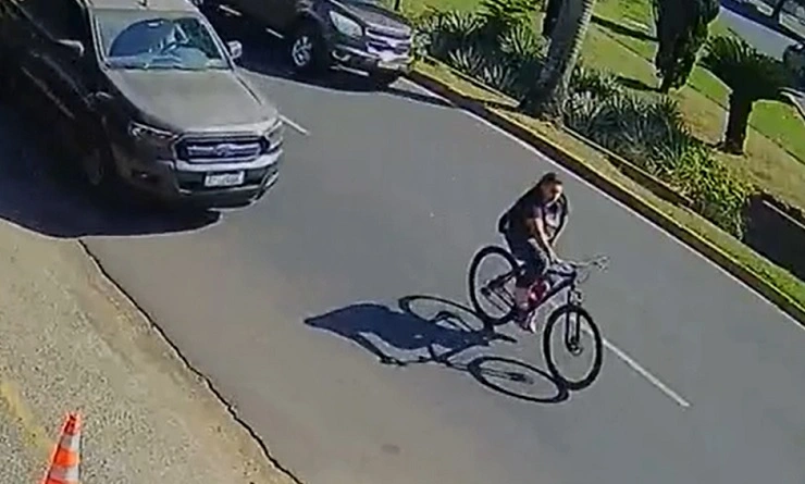 Juiz que atropelou ciclista confessa que bebeu duas cervejas e tomou antidepressivos  -  (crédito: Reprodução)