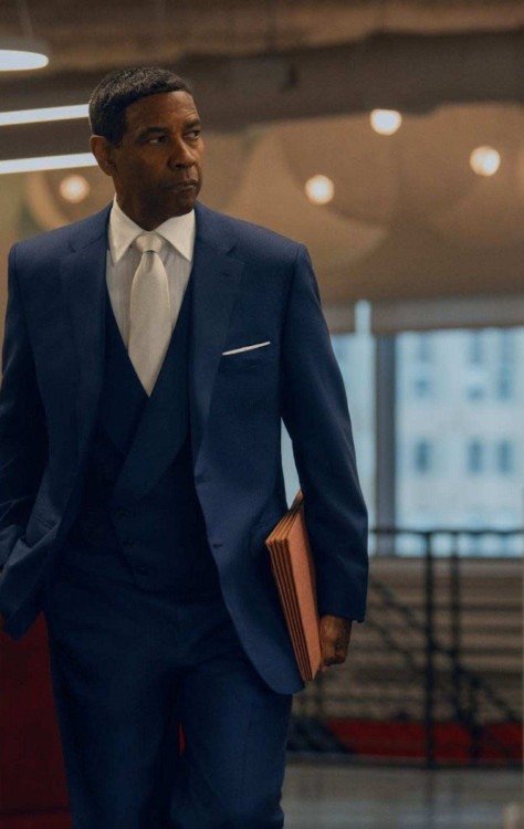 Em 'Luta de Classes', o ganhador do Oscar Denzel Washington interpreta um magnata da música -  (crédito: Divulgação)