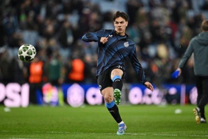 Ardon Jashari pode ser vendido em uma transferência recorde do Club Brugge - (crédito: Foto: Gareth Copley/Getty Images) Ardon Jashari pode ser vendido em uma transferência recorde do Club Brugge - (crédito: Foto: Gareth Copley/Getty Images)