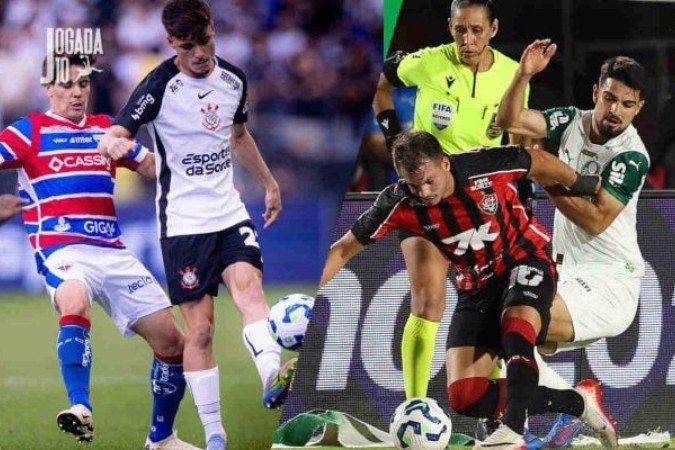 Corinthians e Palmeiras pouparam os titulares visando o duelo na Copa do Brasil - (crédito: Fotos: Rodrigo Coca/ Ag. Corinthians Cesar Greco/Palmeiras) Corinthians e Palmeiras pouparam os titulares visando o duelo na Copa do Brasil - (crédito: Fotos: Rodrigo Coca/ Ag. Corinthians Cesar Greco/Palmeiras)