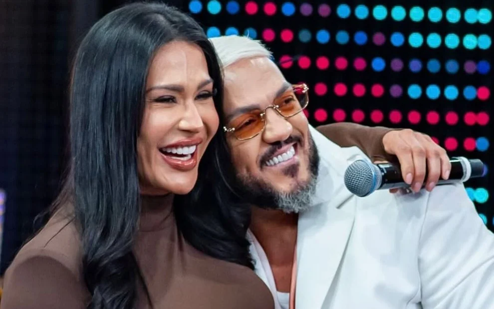 Gracyanne E Belo -  (crédito: Reprodução/TV Globo)