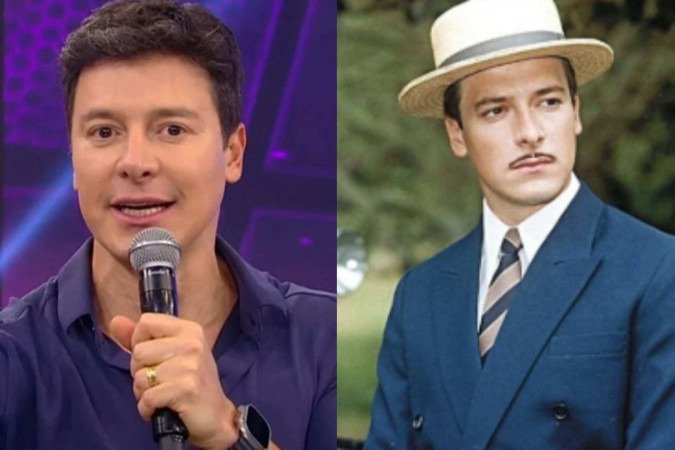 Rodrigo Faro retorna às novelas da Globo após 17 anos -  (crédito: Record/TV Globo)