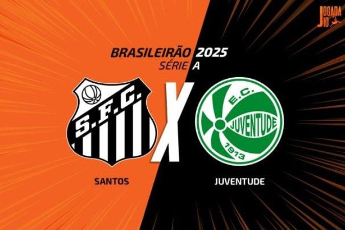 Santos e Juventude fazem duelo de desesperados no Campeonato Brasileiro  -  (crédito: Foto: Arte/Jogada10)