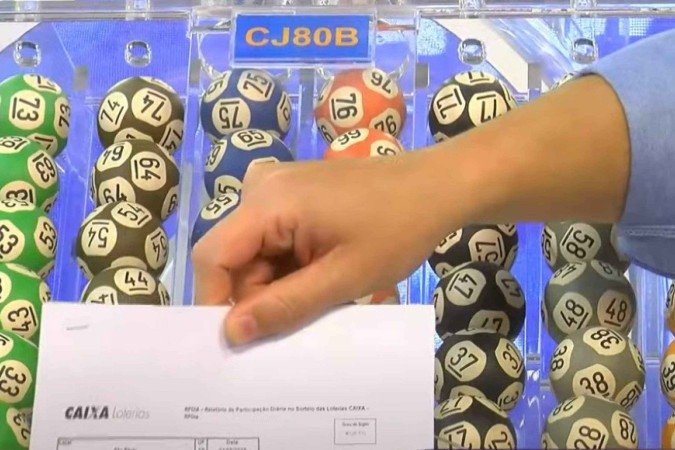 Loterias CAIXA | 04/08/2025 -  (crédito: Reprodução/CAIXA)