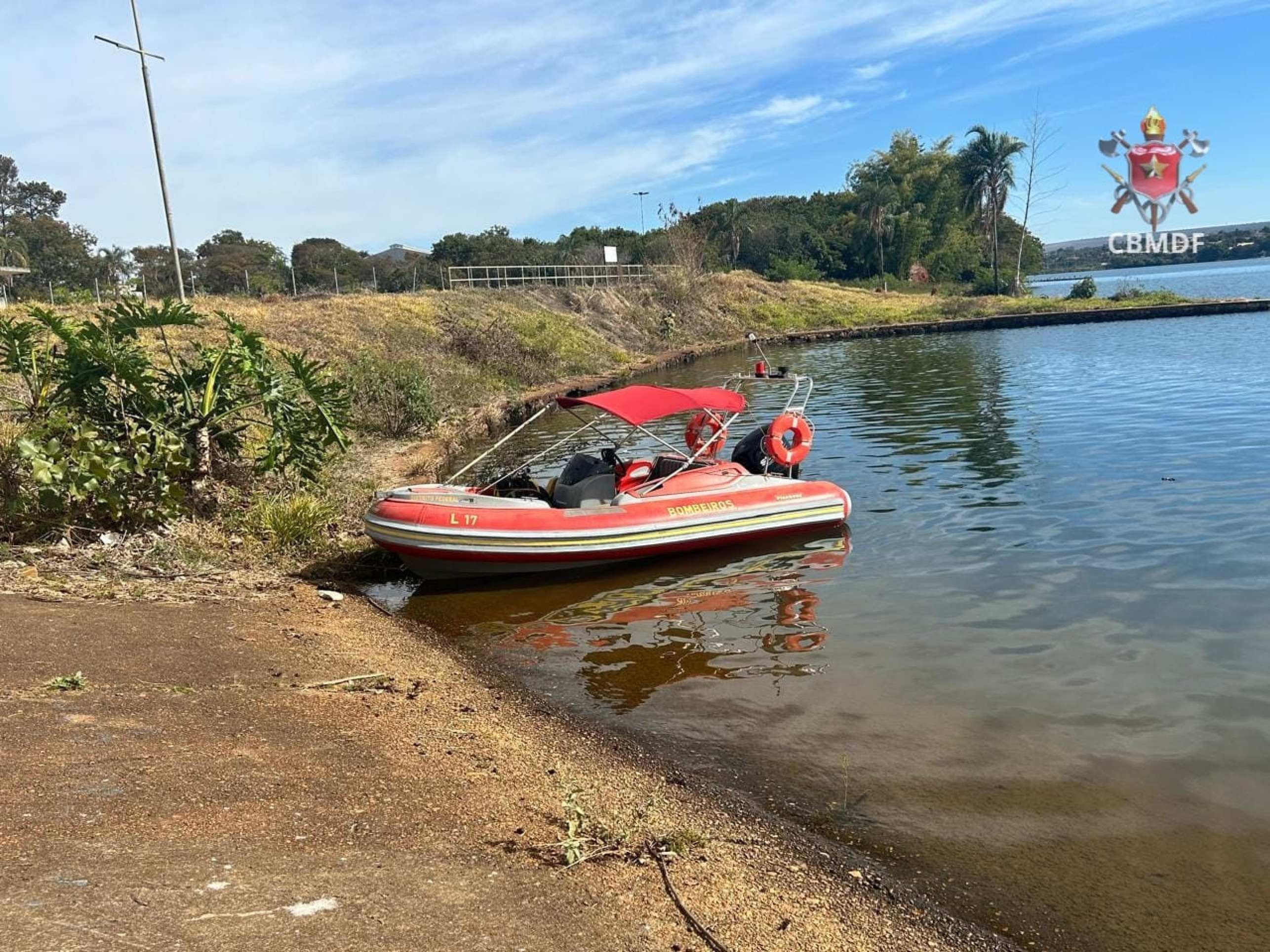 Corpo de mulher é encontrado às margens do Lago Paranoá