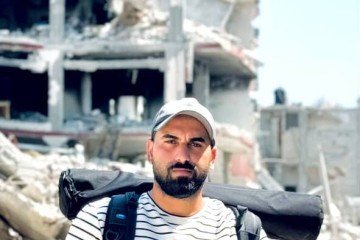 Mohammed Hassan Qita, 30 anos, morador da Cidade de Gaza 
