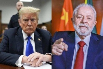 'E tem esse problema dos Estados Unidos contra nós. Isso a gente resolve. É mais fácil resolver isso do que combater a fome e a miséria nesse país. É muito mais fácil', afirmou o presidente -  (crédito: Seth Wenig/AFP e Ricardo Stuckert/PR)