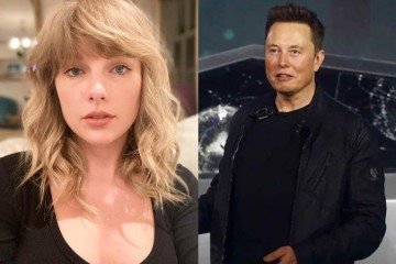 Elon Musk disse que o uso do Grok Imagine, que produziu imagens de Taylor Swift nua, estava 'crescendo como um incêndio' -  (crédito: Reprodução/Instagram)
