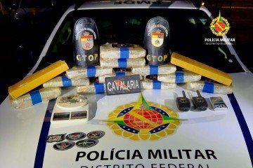 Ação ocorreu no Recanto das Emas -  (crédito: PMDF/Divulgação)