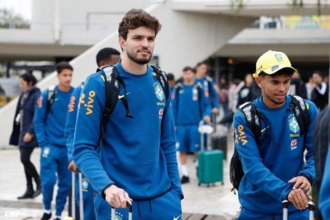 Seleção sub-20 desembarca em Assunção para amistosos contra o Paraguai - (crédito: Foto: Rafael Ribeiro/CBF) Seleção sub-20 desembarca em Assunção para amistosos contra o Paraguai - (crédito: Foto: Rafael Ribeiro/CBF)