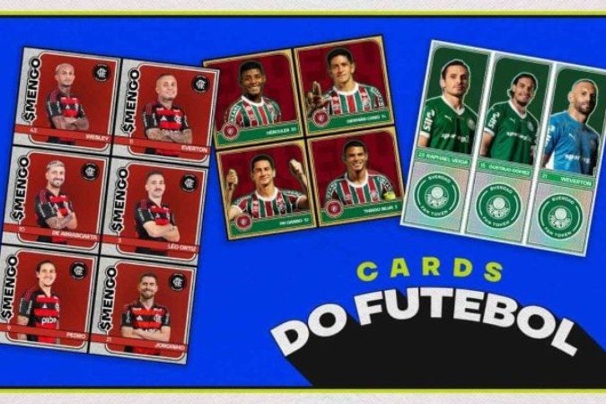 Campanha com seis clubes da Série A cria cards digitais de atletas - (crédito: Foto: Divulgação) Campanha com seis clubes da Série A cria cards digitais de atletas - (crédito: Foto: Divulgação)