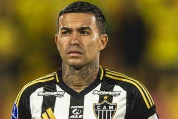 Dudu espera reverter sua punição no STJD para voltar a jogar no Brasileiro -  (crédito: Foto: Pedro Souza / Atletico)