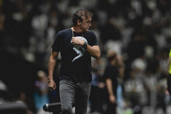 Cuca é o técnico do Atlético - (crédito: Foto: Pedro Souza / Atlético-MG) Cuca é o técnico do Atlético - (crédito: Foto: Pedro Souza / Atlético-MG)