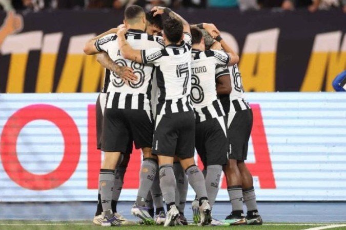 Botafogo está na frente do Red Bull Bragantino por 2 a 0 - (crédito: Foto: Vitor Silva/Botafogo) Botafogo está na frente do Red Bull Bragantino por 2 a 0 - (crédito: Foto: Vitor Silva/Botafogo)