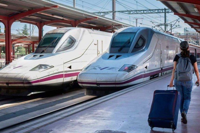 A Espanha construiu uma das maiores redes ferroviárias de alta velocidade do mundo, e a com maior densidade em quilômetros por habitante - (crédito: Getty Images) A Espanha construiu uma das maiores redes ferroviárias de alta velocidade do mundo, e a com maior densidade em quilômetros por habitante - (crédito: Getty Images)