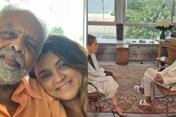 Gilberto Gil faz relato comovente sobre Preta Gil no 'Fantástico' - (crédito: Instagram/TV Globo) Gilberto Gil faz relato comovente sobre Preta Gil no 'Fantástico' - (crédito: Instagram/TV Globo)