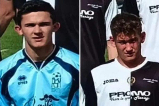Fabio Rosa e Danilo Boz, ambos de 19 anos, eram jogadores do Maniago Vajont - (crédito: Reprodução) Fabio Rosa e Danilo Boz, ambos de 19 anos, eram jogadores do Maniago Vajont - (crédito: Reprodução)
